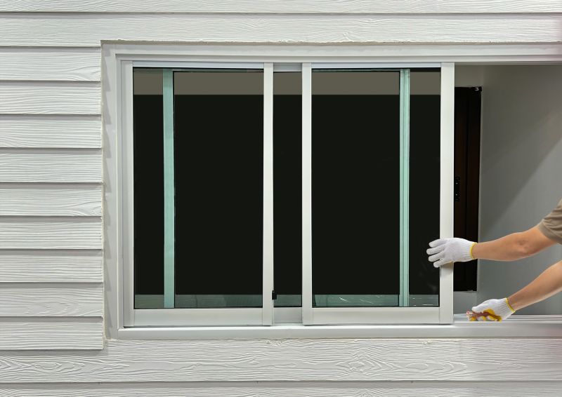 Sliding Window on a Residential Home